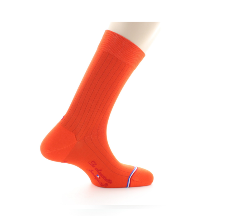 La chaussette Française: Pigalle Orange