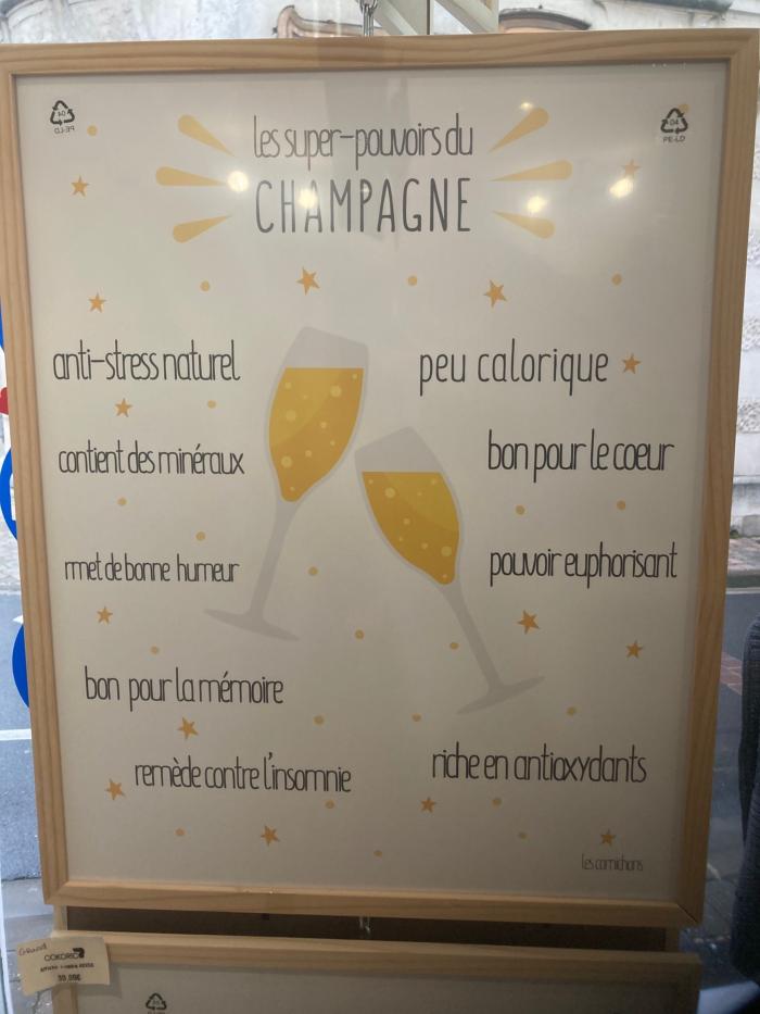 Les pouvoirs du champagne façon Les Cornichons