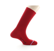La chaussette Française: Victoire Rouge (sans élastique)
