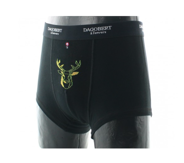 Boxer Dagobert Cerf Noir vert / Noir