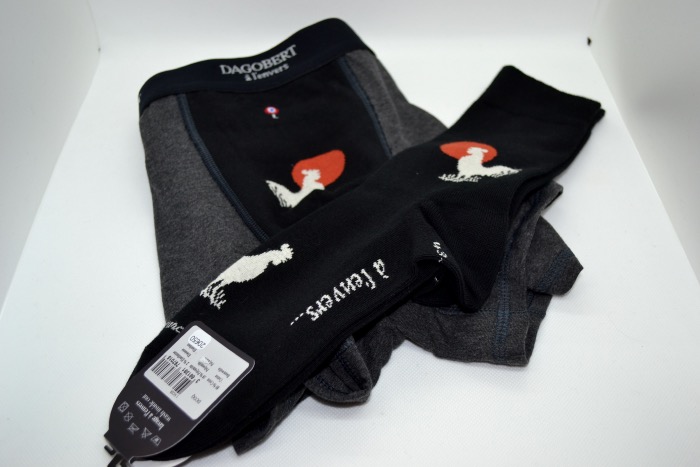 coffret caleçon + chaussettes Sardine