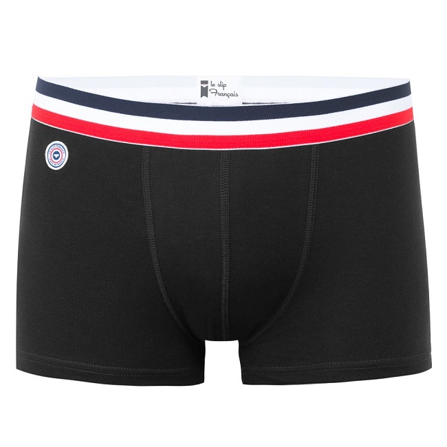 Le slip Francais: Shorty le Marius Uni noir