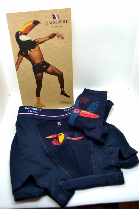 coffret caleçon + chaussettes Toucan