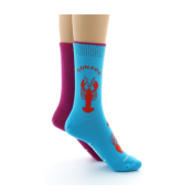 Chaussettes Dagobert Homard bleu / violet