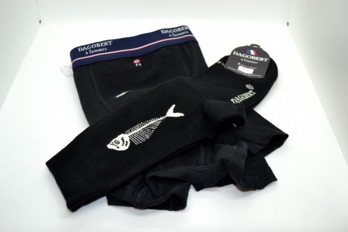 coffret caleçon + chaussettes Sardine