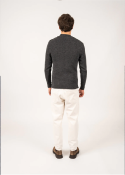 Pull Marin uni Matelot Gris 0589
